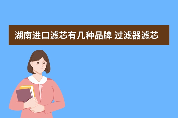 湖南进口滤芯有几种品牌 过滤器滤芯进口净水器品牌