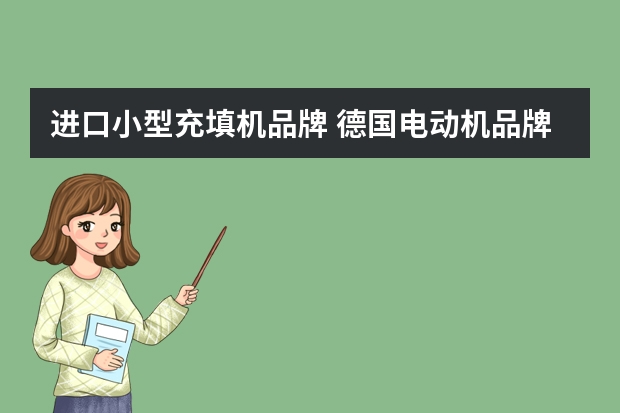 进口小型充填机品牌 德国电动机品牌前十名