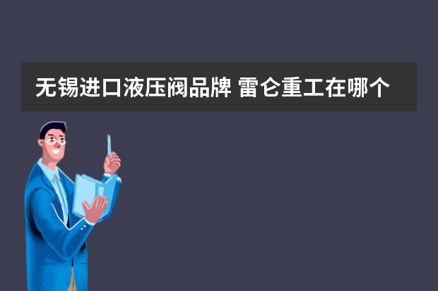无锡进口液压阀品牌 雷仑重工在哪个市有分公司