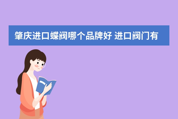 肇庆进口蝶阀哪个品牌好 进口阀门有哪些品牌