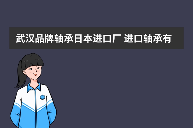 武汉品牌轴承日本进口厂 进口轴承有哪几个品牌