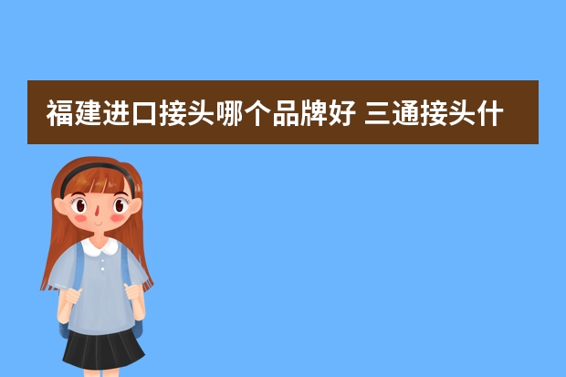 福建进口接头哪个品牌好 三通接头什么牌子好