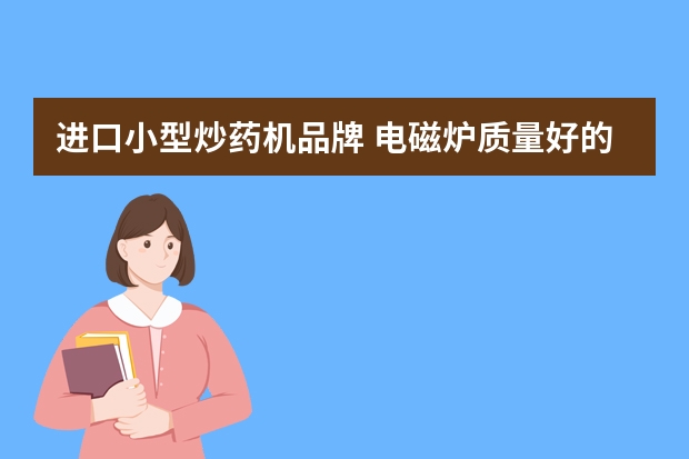 进口小型炒药机品牌 电磁炉质量好的品牌有哪些