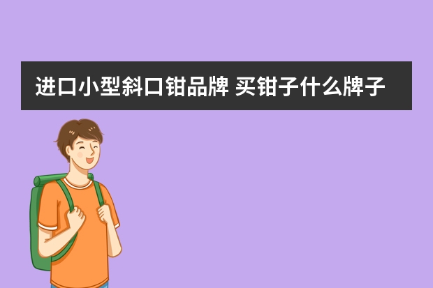 进口小型斜口钳品牌 买钳子什么牌子好