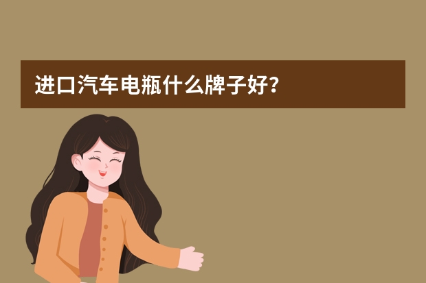 进口汽车电瓶什么牌子好？