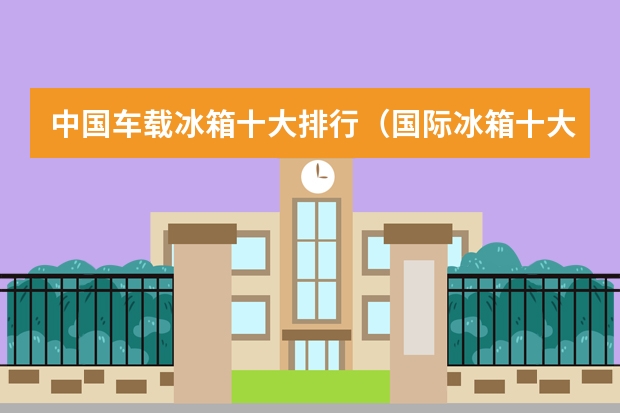 中国车载冰箱十大排行（国际冰箱十大排名品牌）