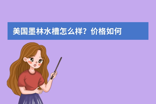 美国墨林水槽怎么样？价格如何