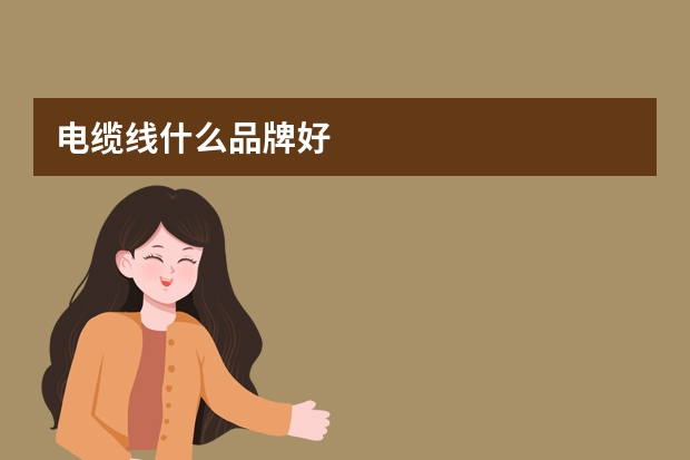 电缆线什么品牌好